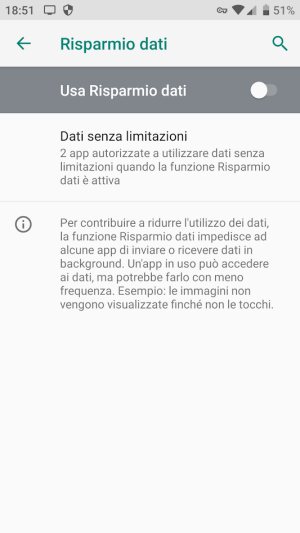 Accesso Internet app Android e uso della connessione dati: come impostarli