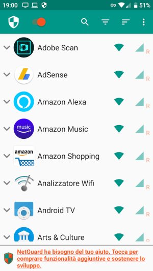 Accesso Internet app Android e uso della connessione dati: come impostarli
