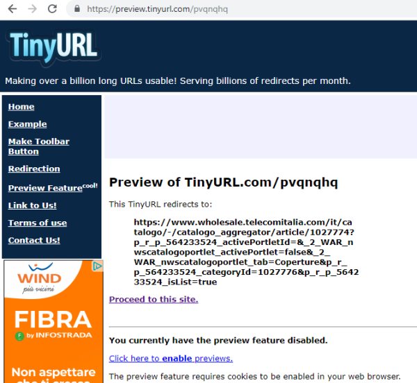 Accorciare link e scoprire gli URL nascosti