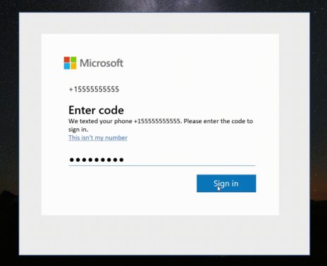 Account Microsoft senza password: autenticazione via SMS