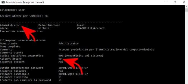 Account Windows danneggiati: come fare per ripararli