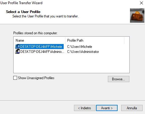 Account Windows, come trasferire i dati e le preferenze da un PC all'altro