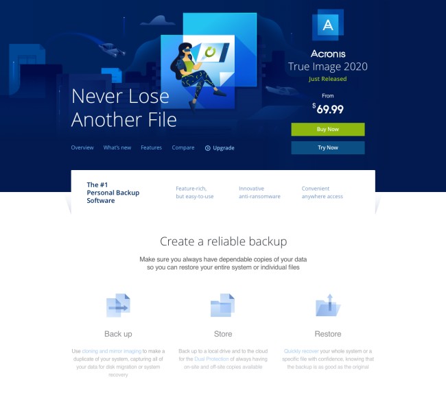 Acronis True Image 2020: il backup diventa ancora più intelligente ed efficace