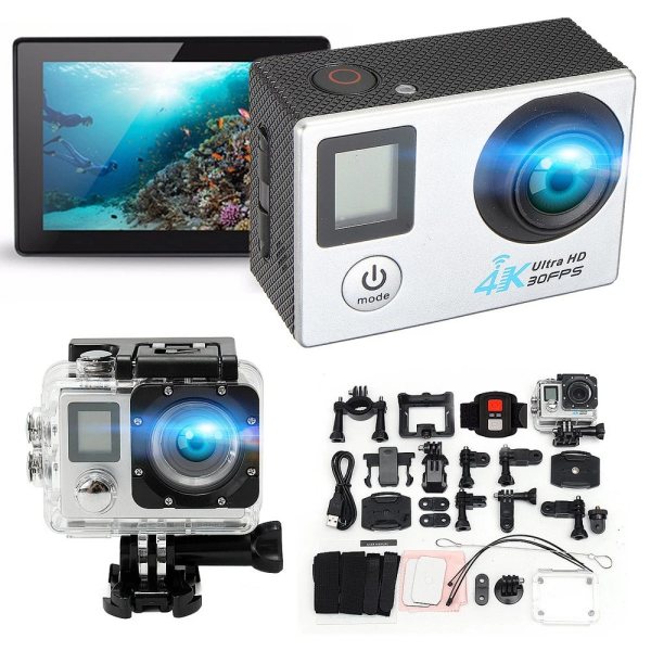 Action camera 4K WiFi economica ma resistente all'acqua in offerta speciale