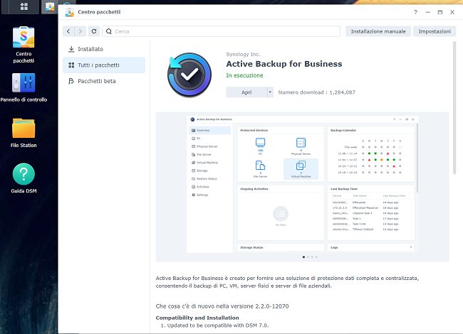 Cos'è e come funziona Synology Active Backup for Business