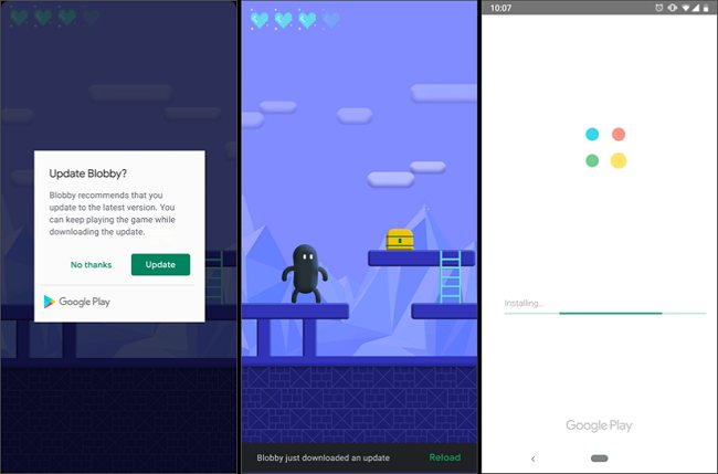 Aggiornamenti Android in-app: non si passa dal Play Store