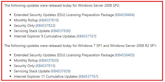 Aggiornamenti Windows 7 e Windows Server 2008: cosa accade a chi non ha scelto ESU