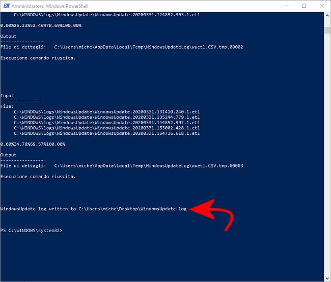 Aggiornamento Windows 10: come capire cosa non ha funzionato