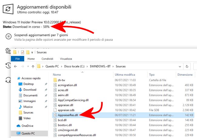 Provare Windows 11 su qualunque PC, anche quelli non compatibili