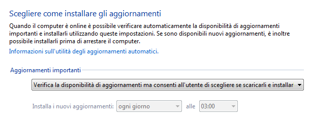 Eliminare icona di Windows 10 e disattivare la telemetria