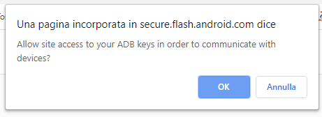 Come installare Android usando solo il browser web