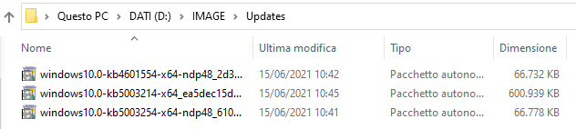 Come aggiornare il supporto d'installazione di Windows 10