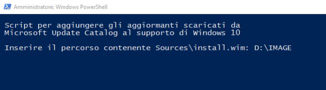 Come aggiornare il supporto d'installazione di Windows 10