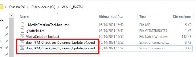 Installare Windows 11 su un PC non compatibile
