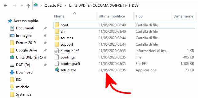 Aggiungere gli aggiornamenti di Windows Update alla ISO di Windows 10