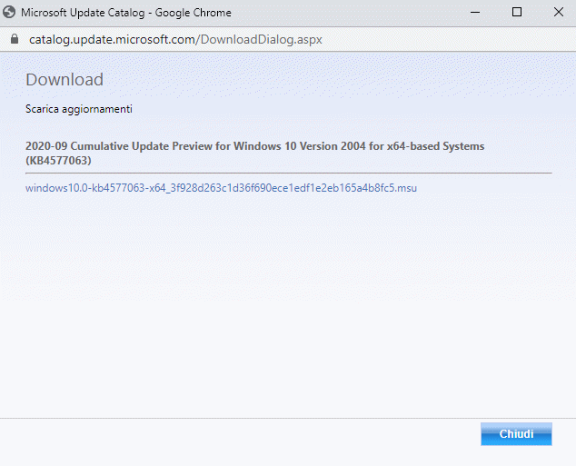 Aggiungere gli aggiornamenti di Windows Update alla ISO di Windows 10