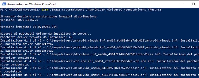 Come aggiungere driver in una ISO personalizzata di Windows 10