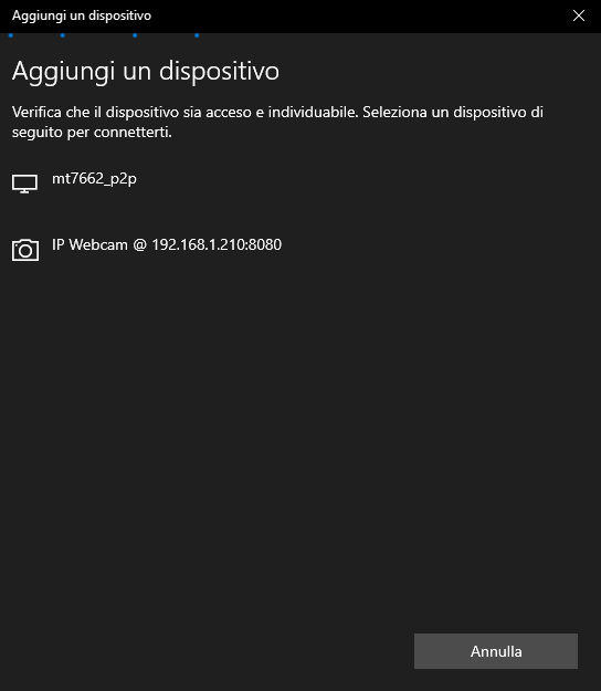 Come aggiungere una videocamera in Windows 10