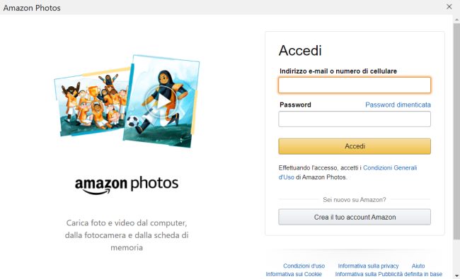 Amazon Photos: come trasferire i dati da Google Foto