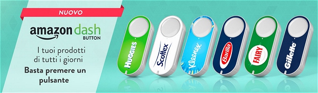Amazon Dash Button in Italia, cos'è e come funziona