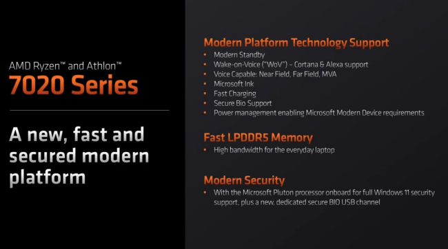 AMD Ryzen 7020 e Athlon 7020, APU economiche ma potenti