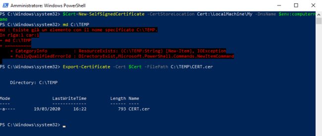 Amministrare PC in rete locale con PowerShell via HTTPS