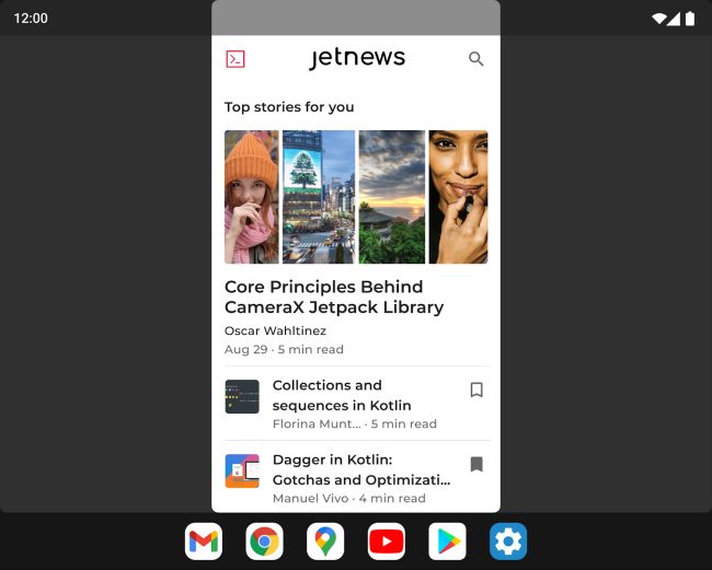 Android 12L, il nuovo sistema operativo per tablet, pieghevoli e Chromebook
