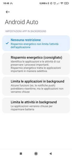 Guida alla configurazione di Android Auto