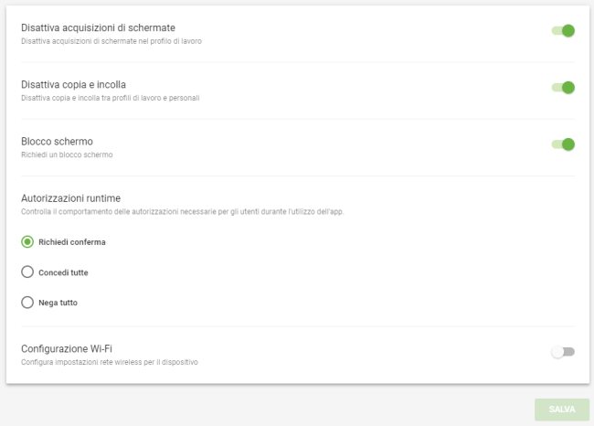 Android, come gestire i dispositivi in azienda
