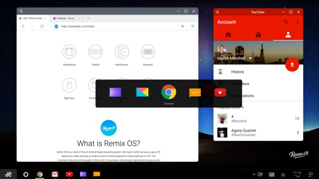 Android su PC con Remix OS