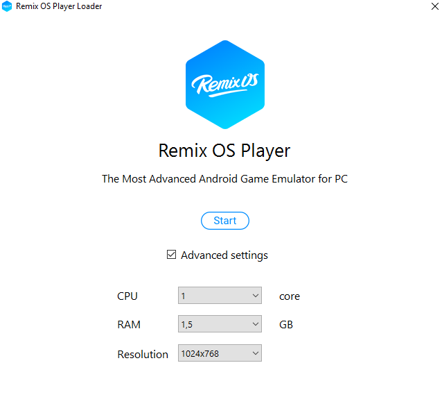 Android su PC con l'emulatore Remix OS Player