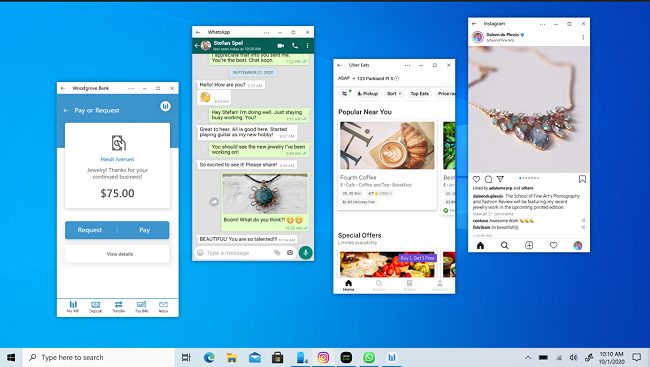 Windows 10, presto più app Android si potranno aprire e usare contemporaneamente