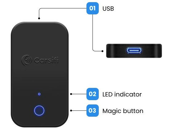 Collegare lo smartphone Android ad Android Auto in modalità wireless con Carsifi