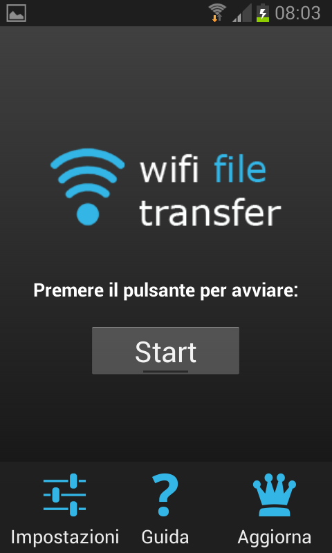 Collegare Android al PC tramite Wi-Fi