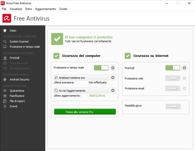 Antivirus gratuiti, ecco i migliori