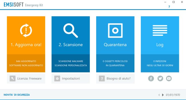 Antivirus gratuiti per effettuare una scansione offline