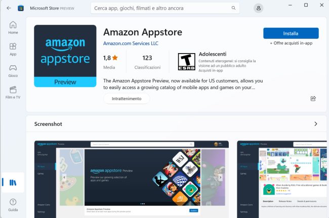 App Android Windows 11: come installarle e utilizzarle