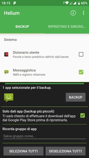 App backup su Android: come si fa