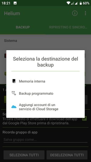 App backup su Android: come si fa
