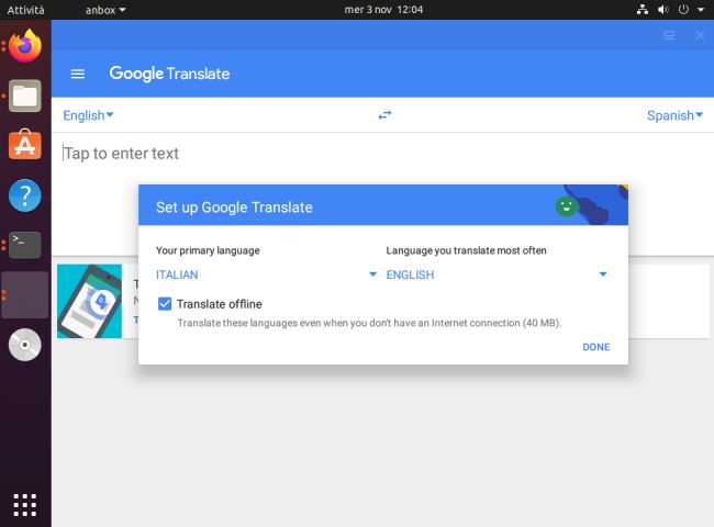 Come eseguire applicazioni Android su Linux