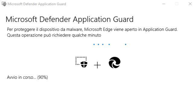 Proteggere il browser con Microsoft Defender Application Guard