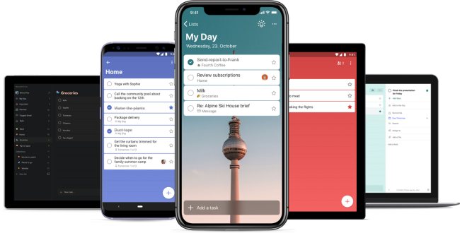Microsoft presenta la nuova To Do che reintroduce molte delle funzioni di Wunderlist