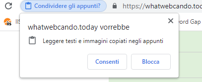 Gli appunti possono contenere dati personali: Opera vuole proteggerli
