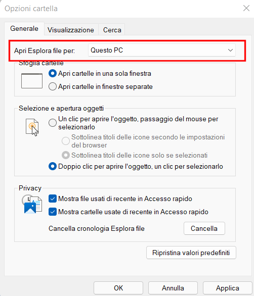 Come selezionare più file in Windows