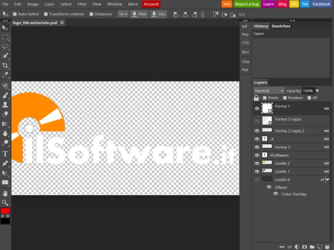 Aprire file PSD senza usare Photoshop