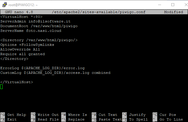 Archiviare foto senza cloud con Linux e Piwigo