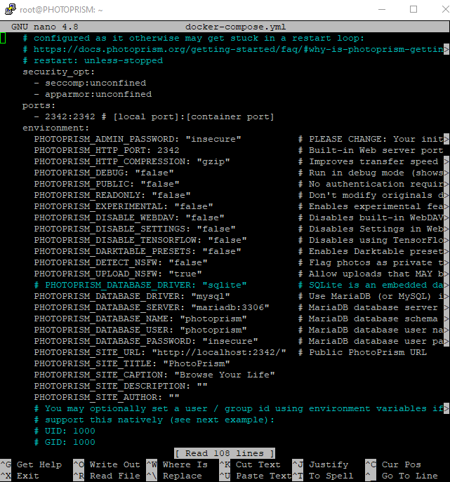 Creare un archivio foto con l'opensource PhotoPrism