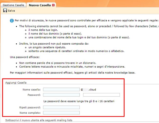 Aruba Mail: come configurare il client di posta elettronica