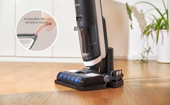 Aspirapolvere lavapavimenti smart Tineco Floor One S3: come funziona