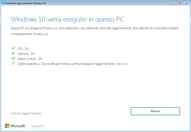 Assistente aggiornamento Windows 10: cos'è e quando è utile